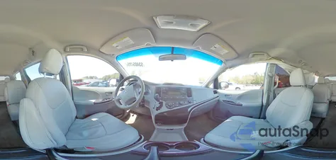 2014 Toyota Sienna из США, поврежденный, VIN 5TDZK3DC3ES430634